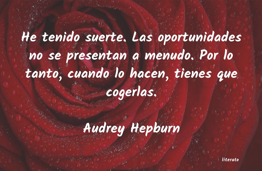 Frases de Audrey Hepburn