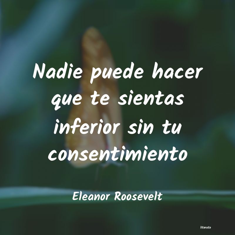 Frases de Eleanor Roosevelt