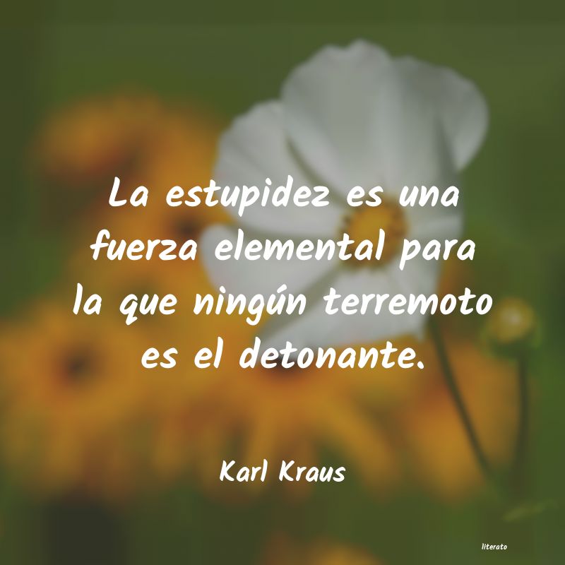 Frases de Karl Kraus