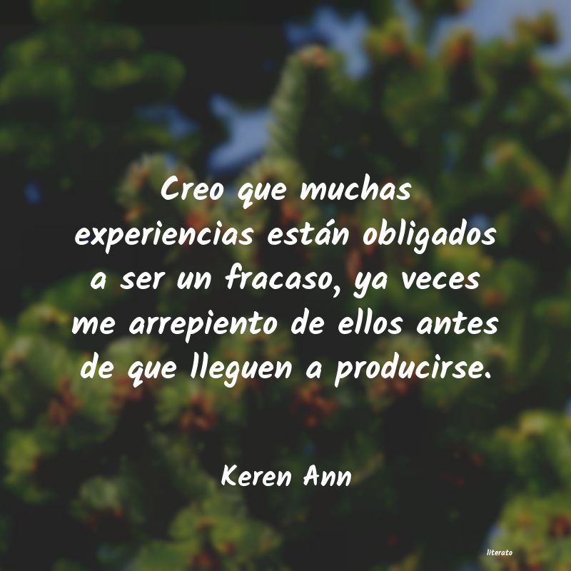 frases de Keren Ann