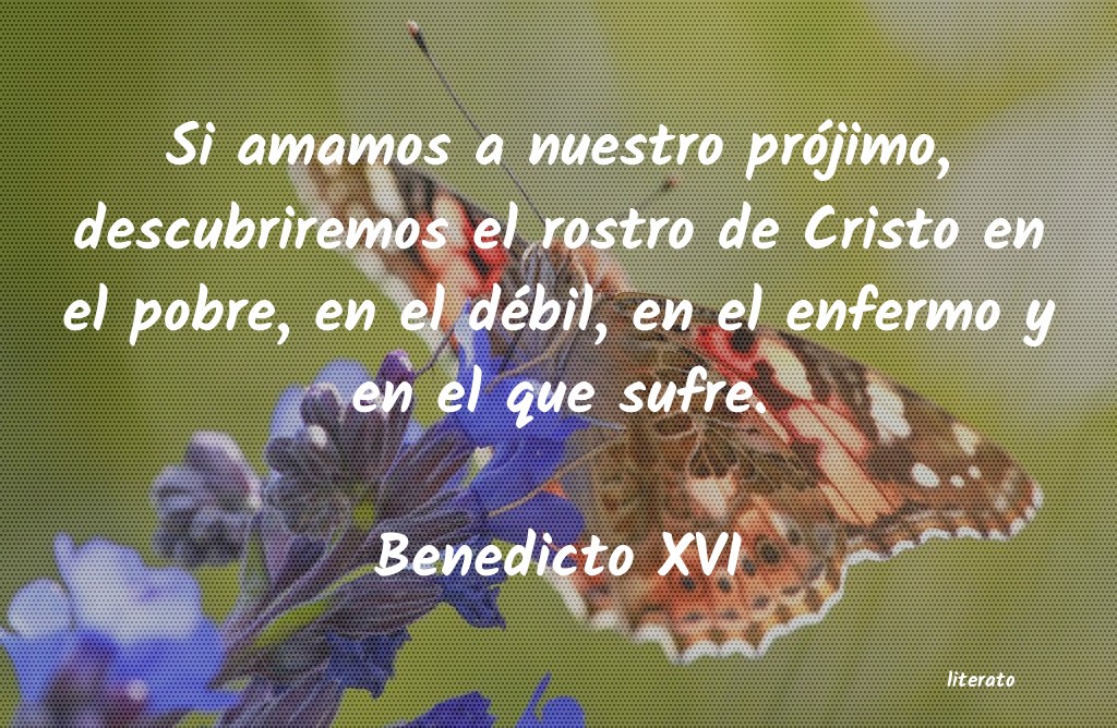 Frases de Benedicto XVI