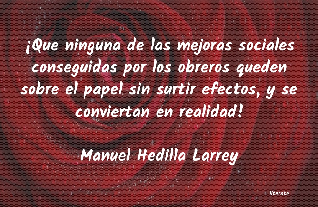 Frases de Manuel Hedilla Larrey