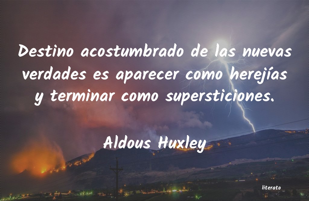 frases de Aldous Huxley