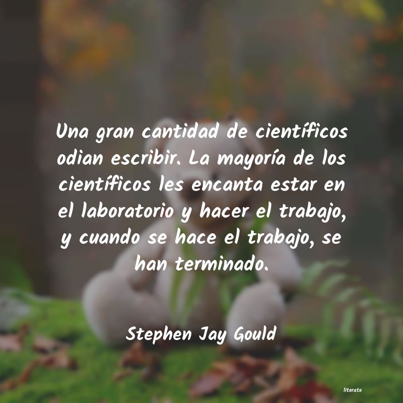 Frases de Stephen Jay Gould