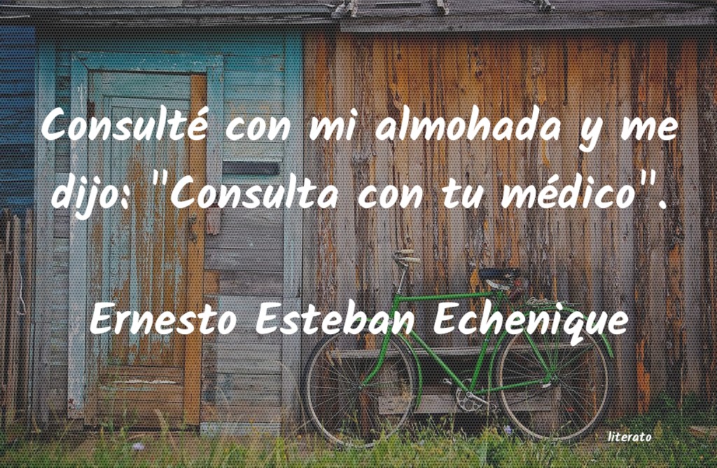 frases de Ernesto Esteban Echenique