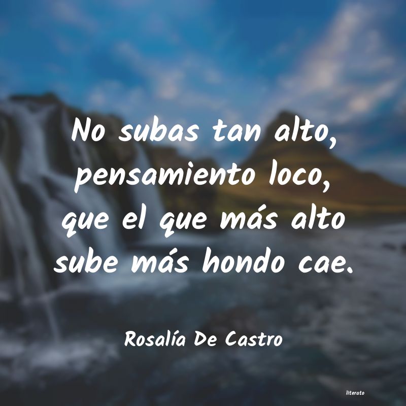 Frases de Rosalía De Castro