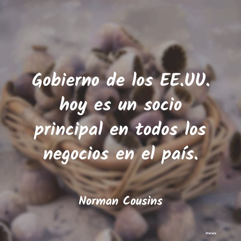 Frases de Norman Cousins