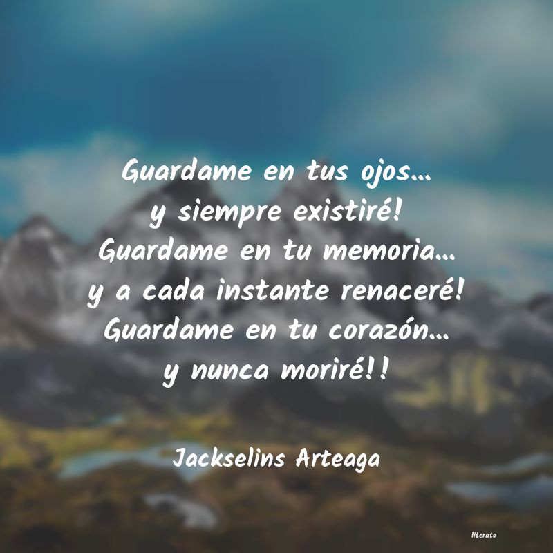 frases de Jackselins Arteaga