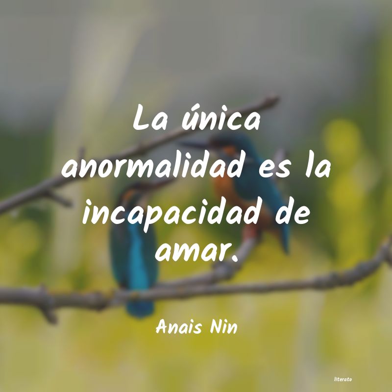 frases de Anais Nin
