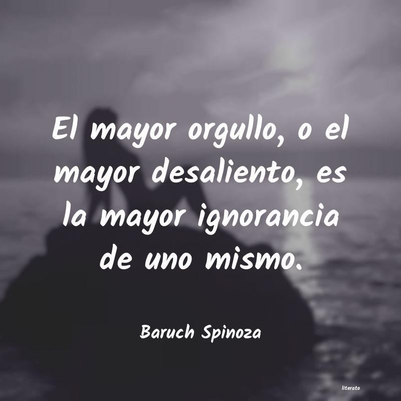 Frases de Baruch Spinoza