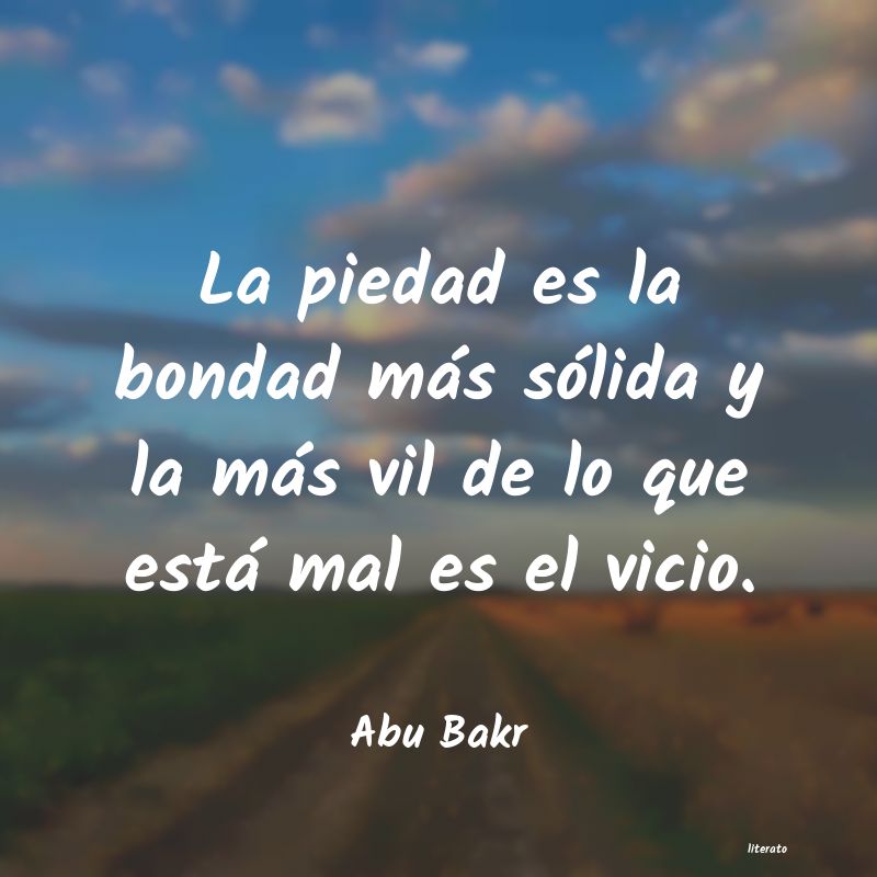 Frases de Abu Bakr