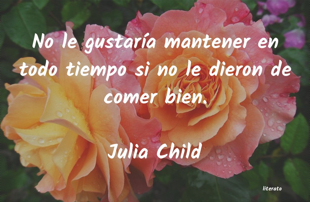 frases de Julia Child