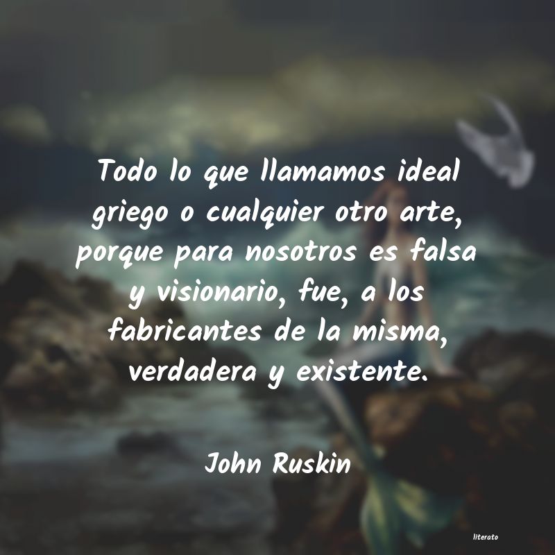 frases de John Ruskin