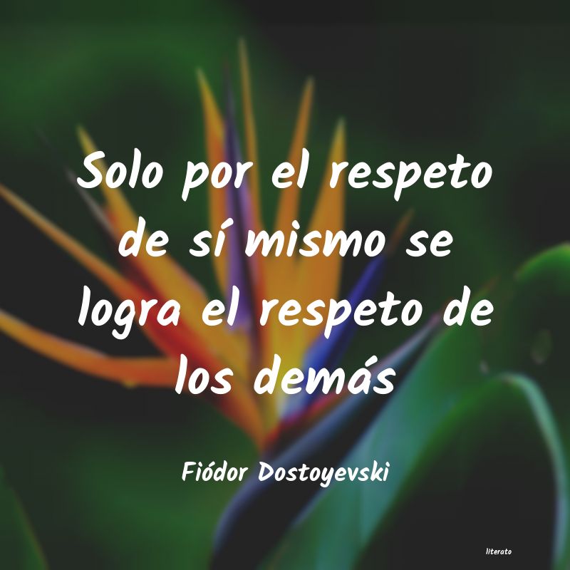 Frases de Fiódor Dostoyevski