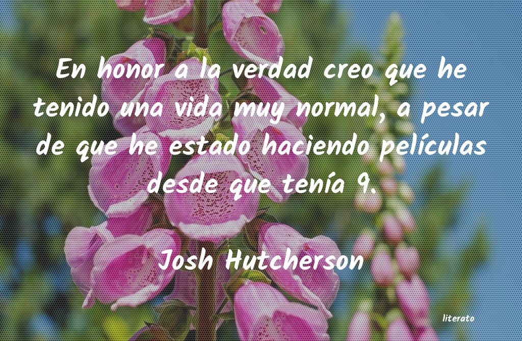 Frases de Josh Hutcherson