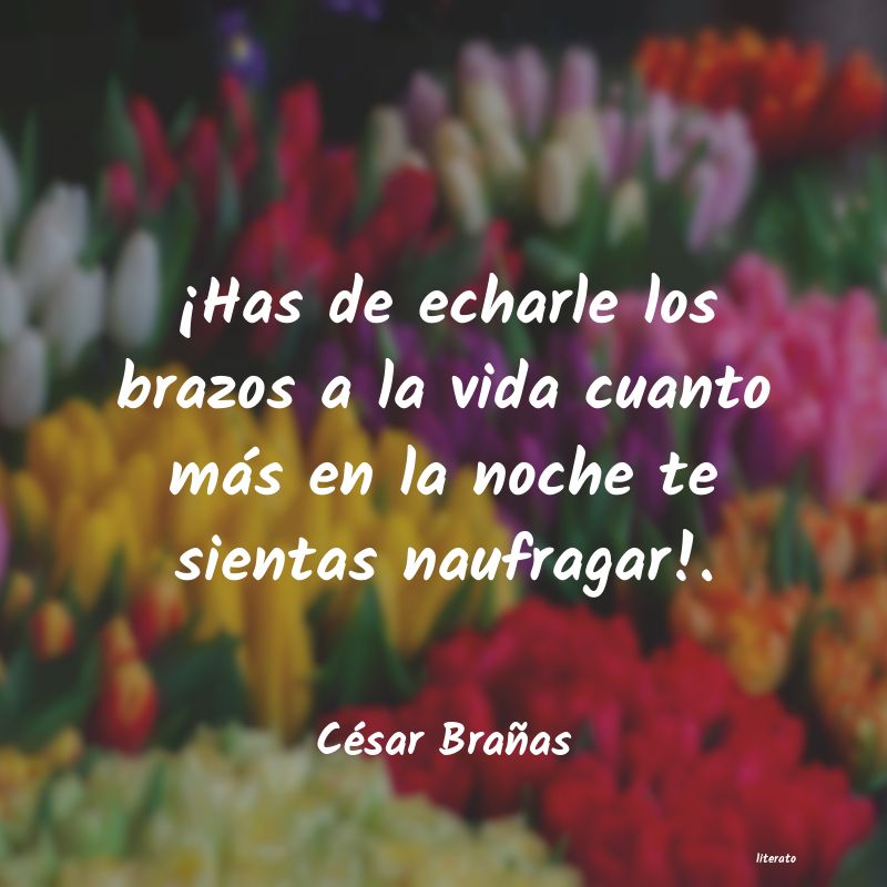 frases de César Brañas