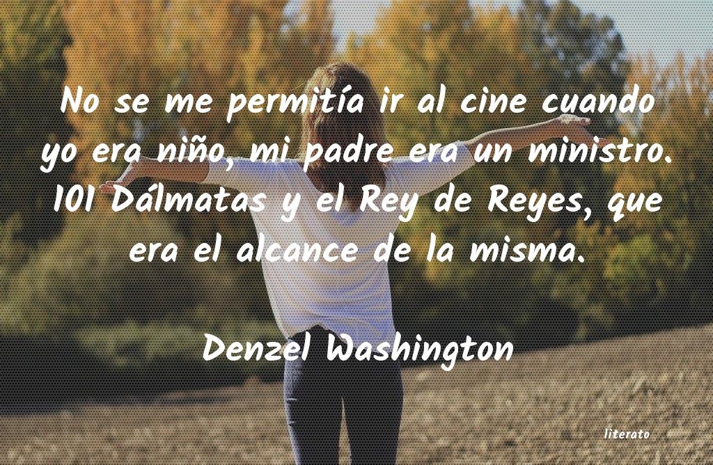 Frases de Denzel Washington