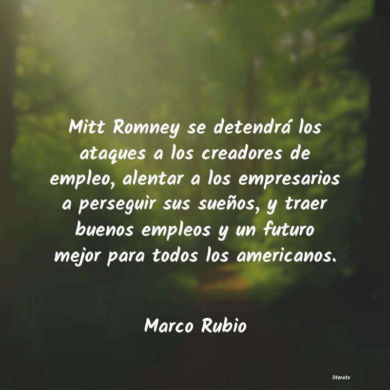 Frases de Marco Rubio