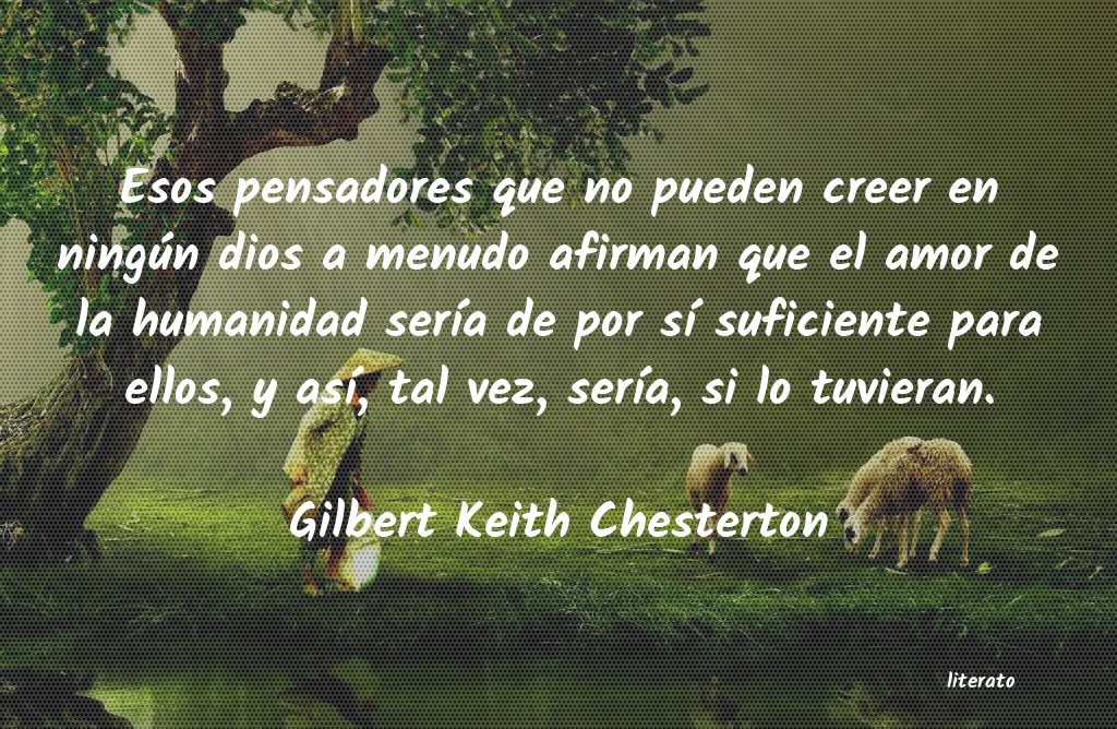 Frases de Gilbert Keith Chesterton