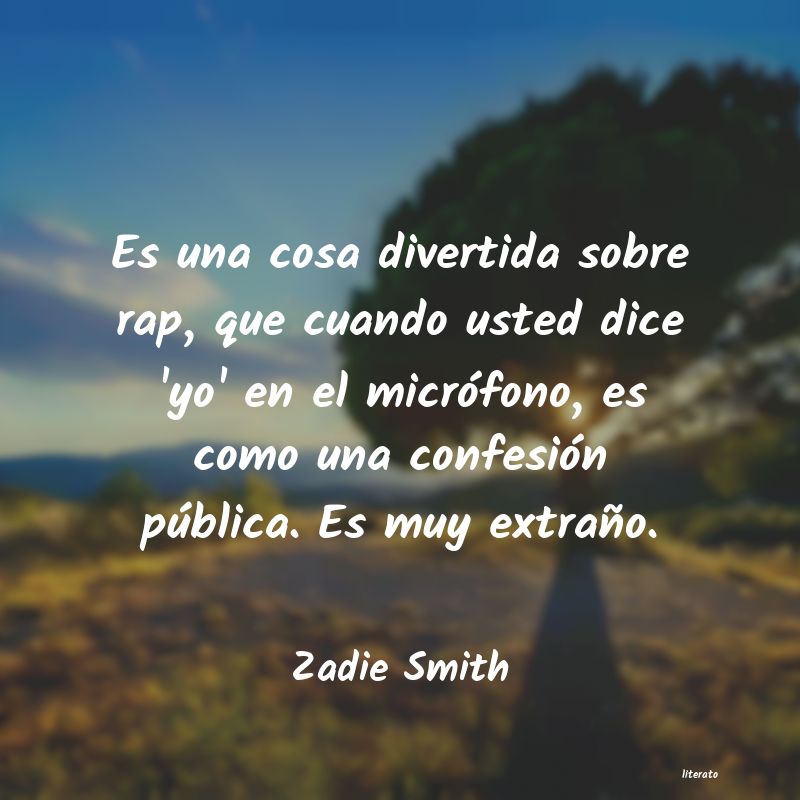 frases de Zadie Smith