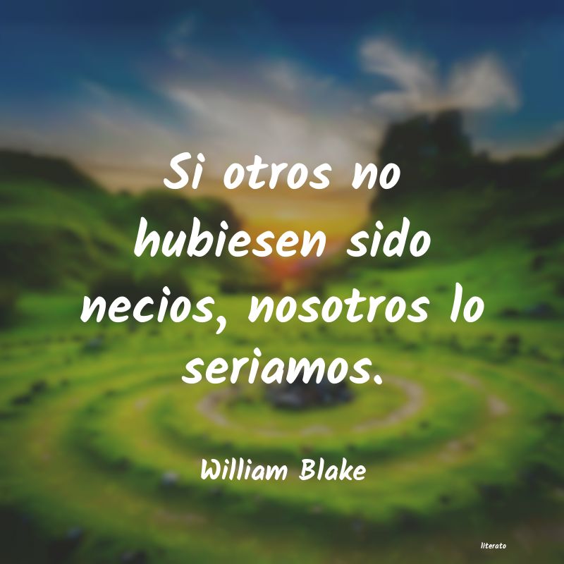 Frases de William Blake