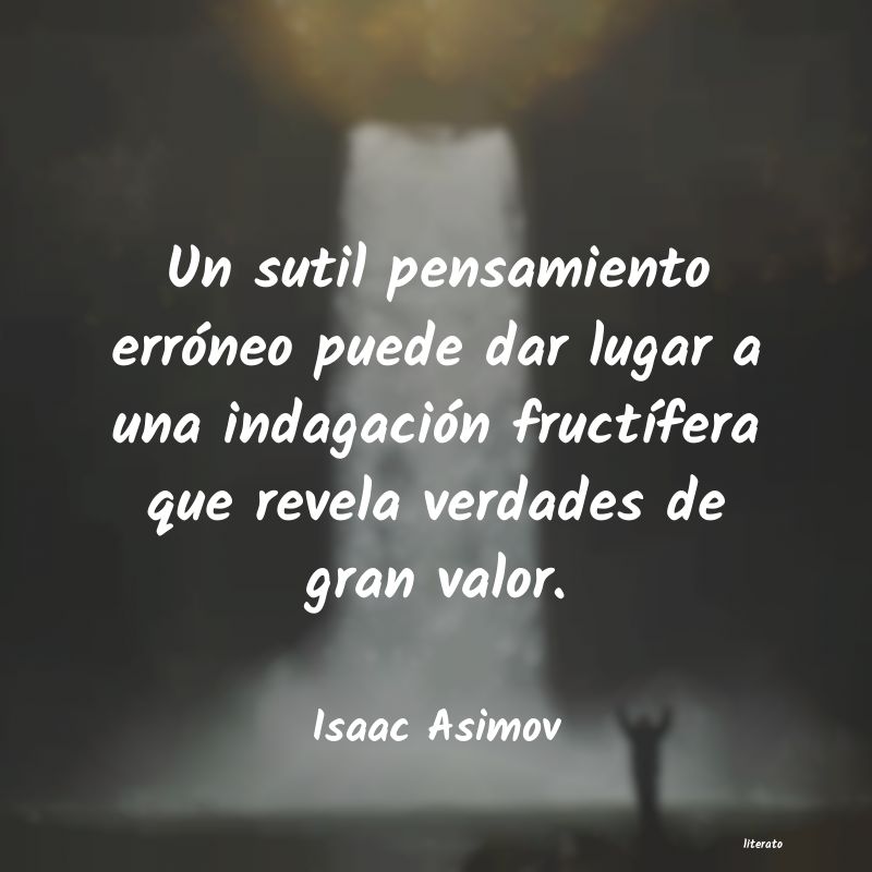 frases de Isaac Asimov