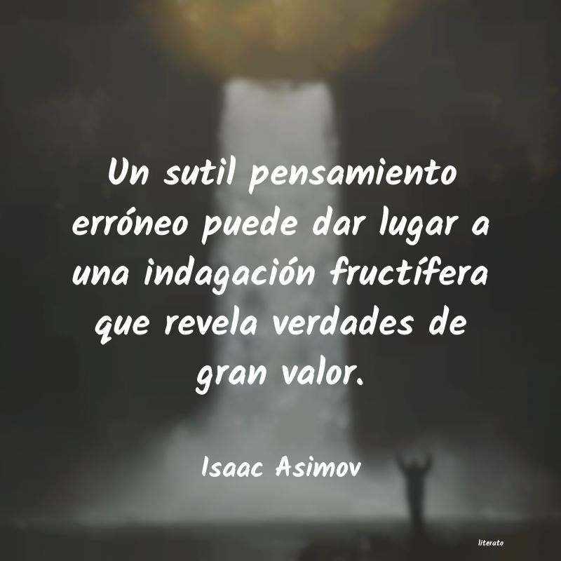 Frases de Isaac Asimov