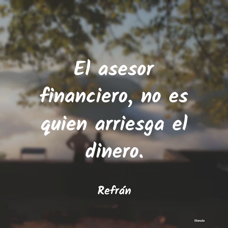 Frases de Refrán