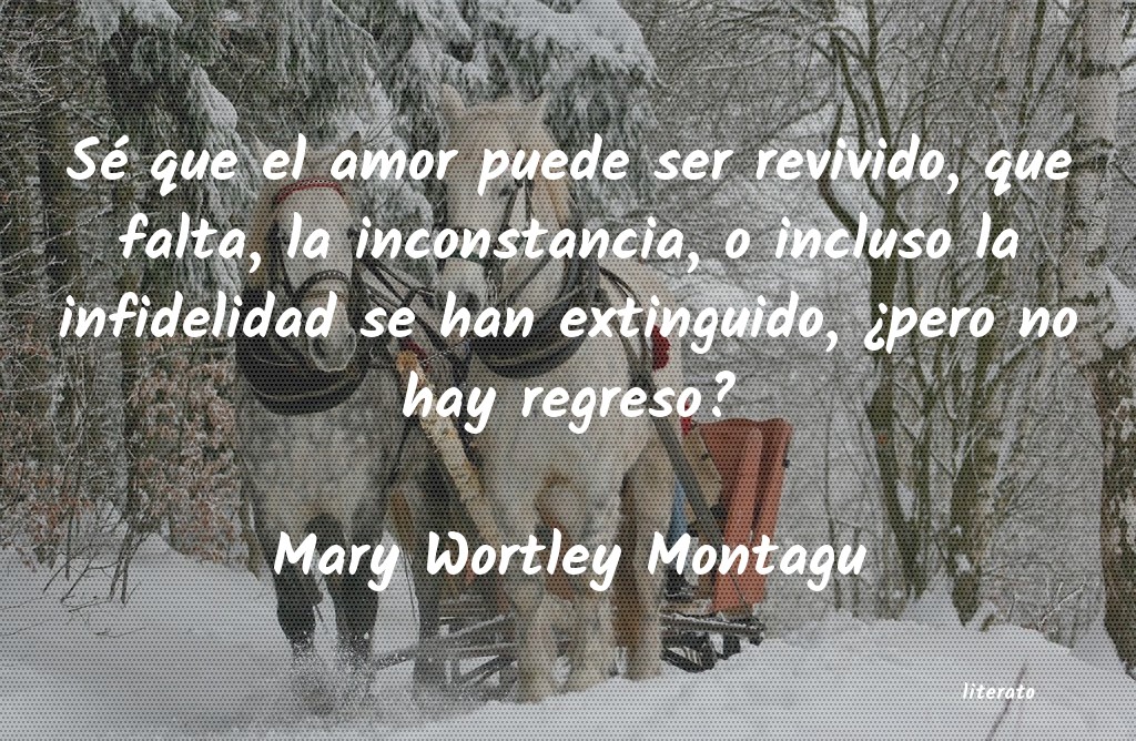 frases de Mary Wortley Montagu