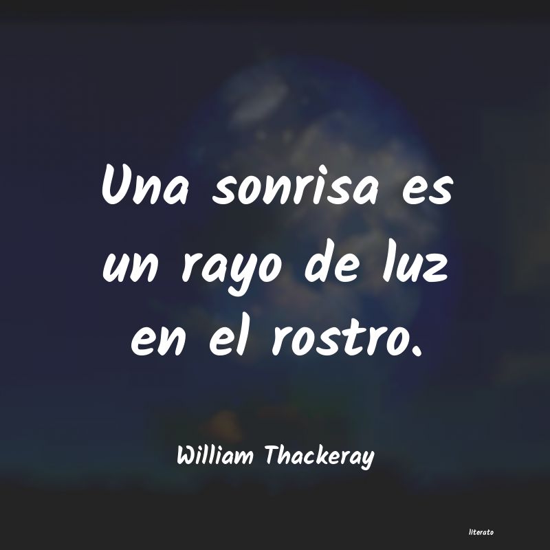 Frases de William Thackeray