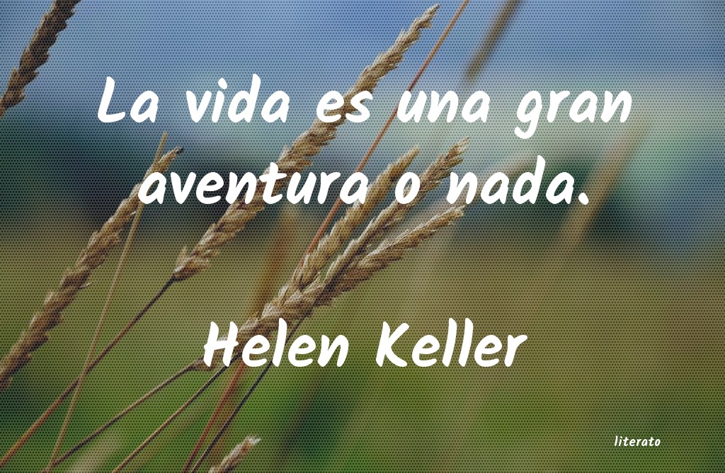 Frases de Helen Keller