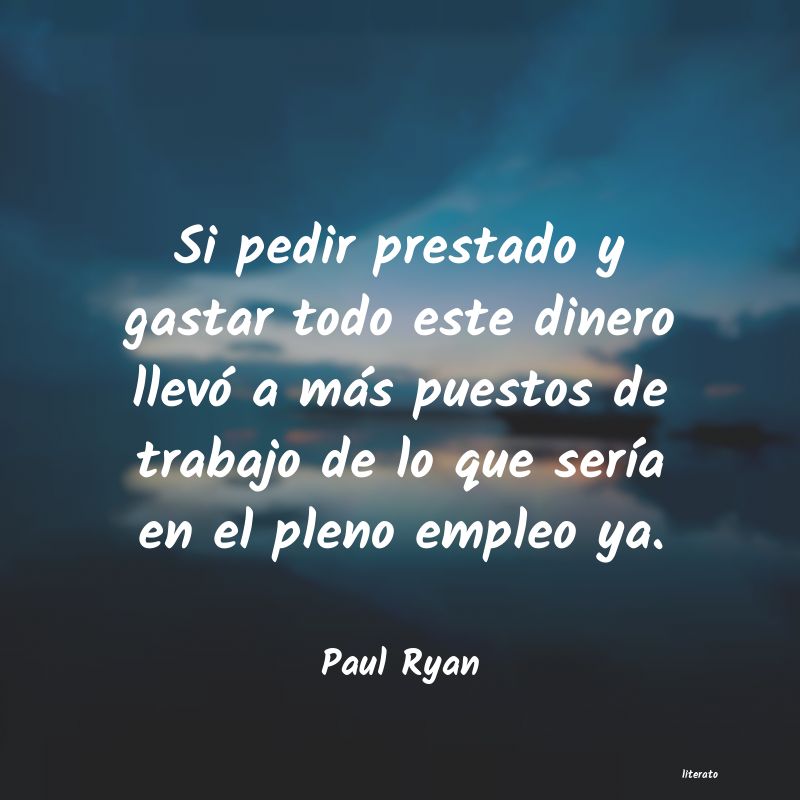 Frases de Paul Ryan