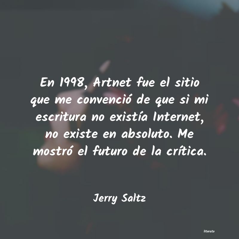 Frases de Jerry Saltz