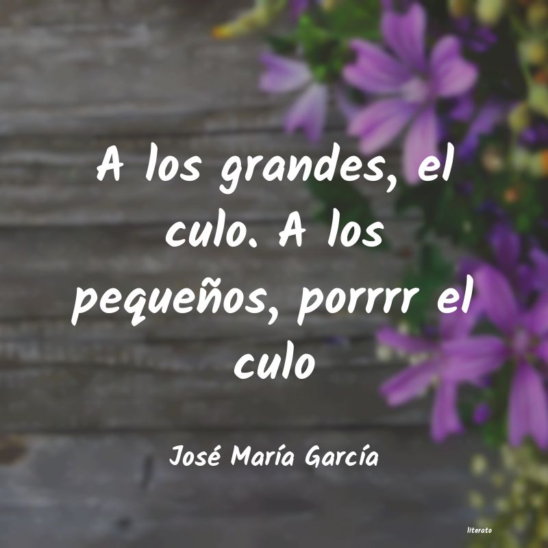 Frases de José María García