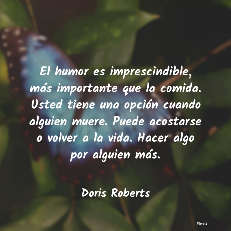 frases de Doris Roberts
