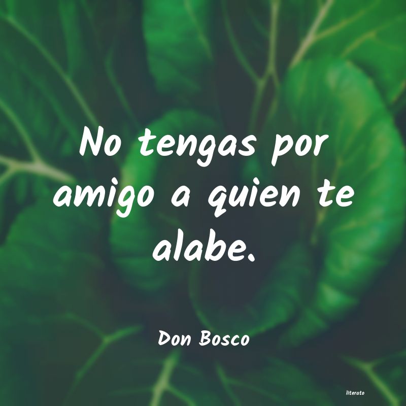 Frases de Don Bosco