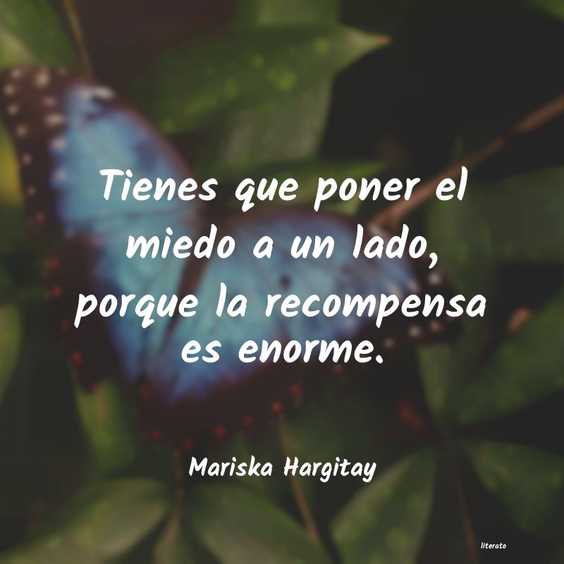 Frases de Mariska Hargitay