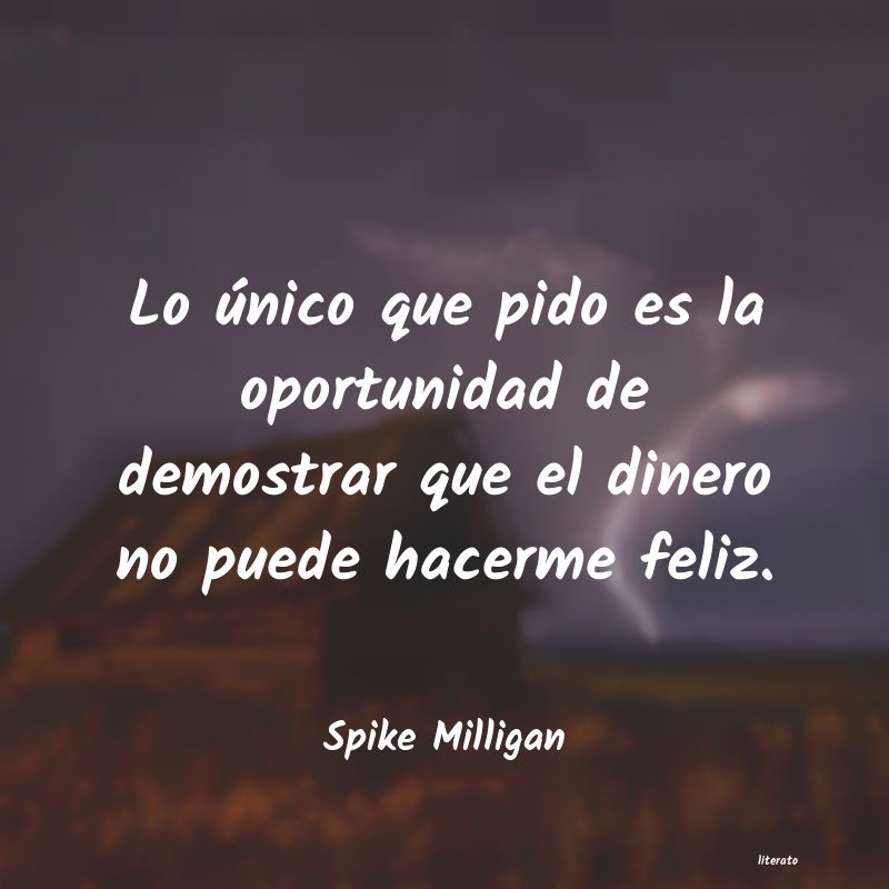 frases de Spike Milligan