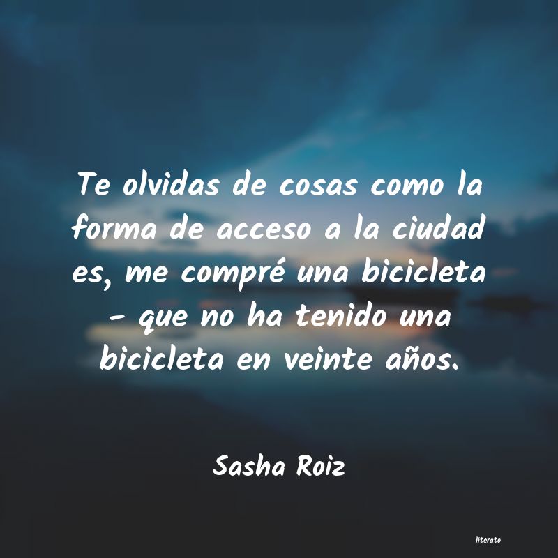 Frases de Sasha Roiz