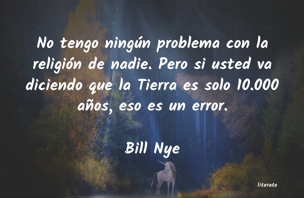 frases de Bill Nye