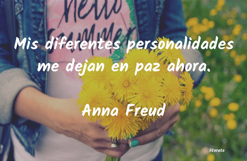 Frases de Anna Freud