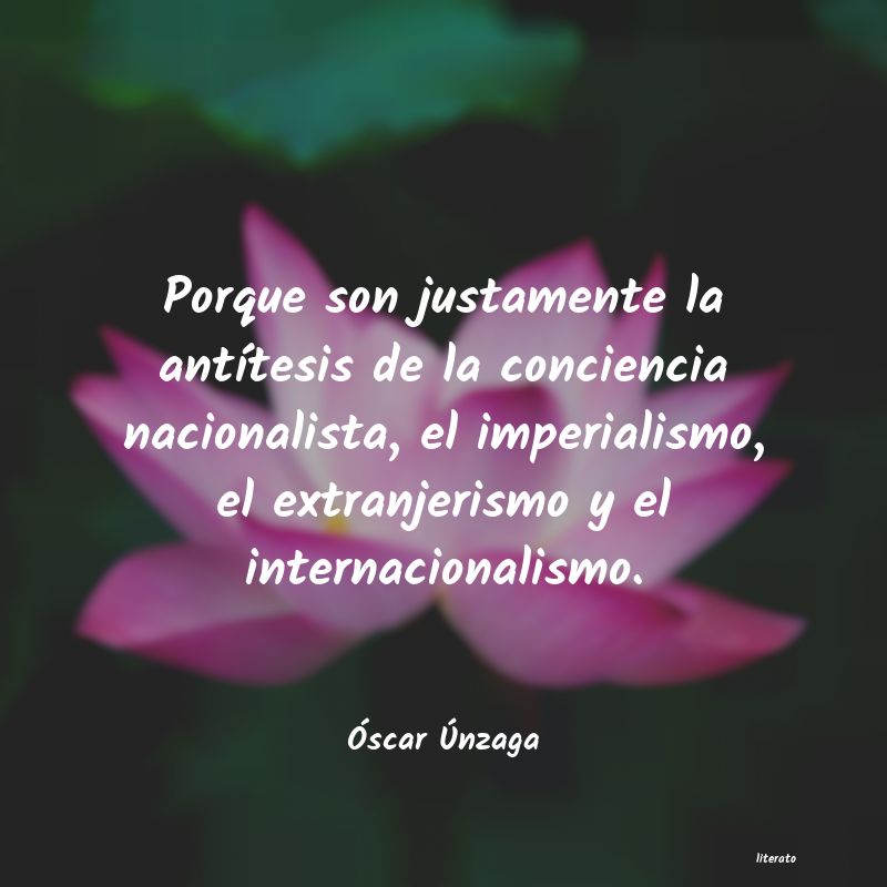 Frases de Óscar Únzaga