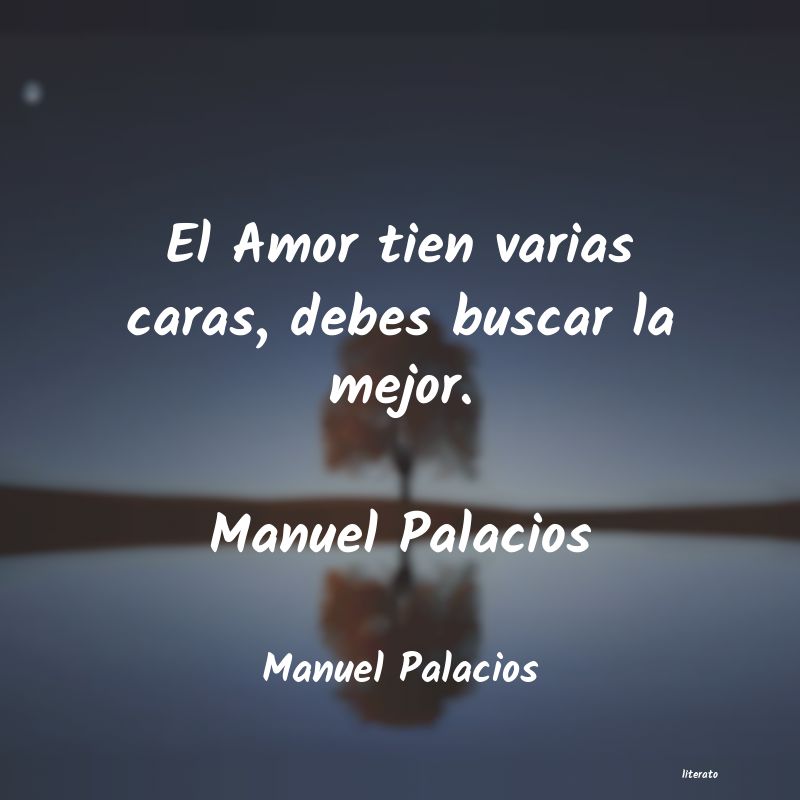 Frases de Manuel Palacios