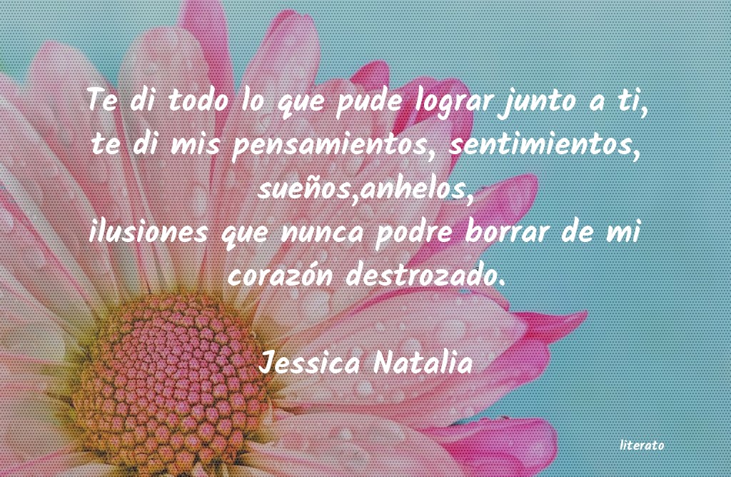 Frases de Jessica Natalia