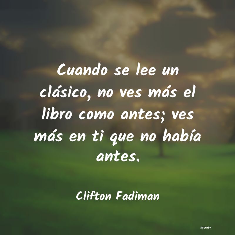 Frases de Clifton Fadiman