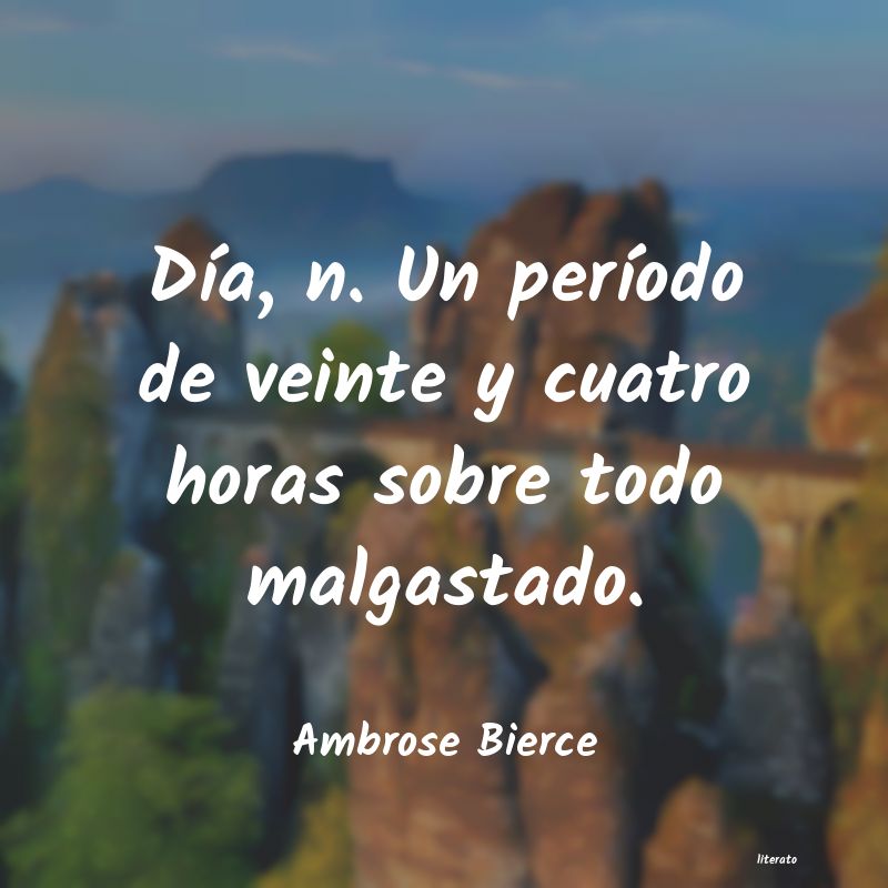 Frases de Ambrose Bierce