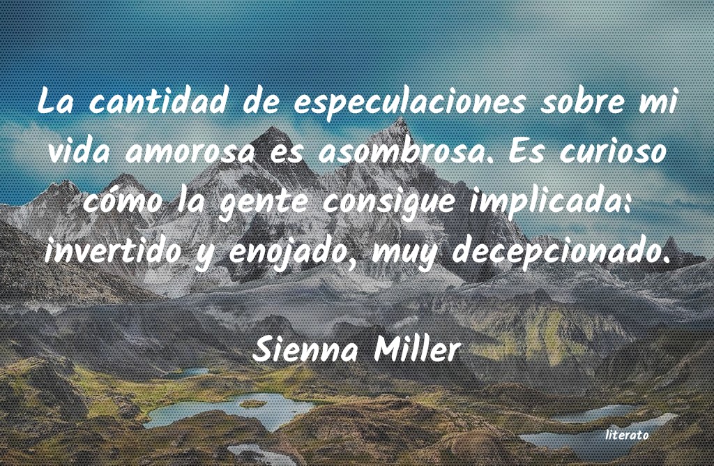 Frases de Sienna Miller