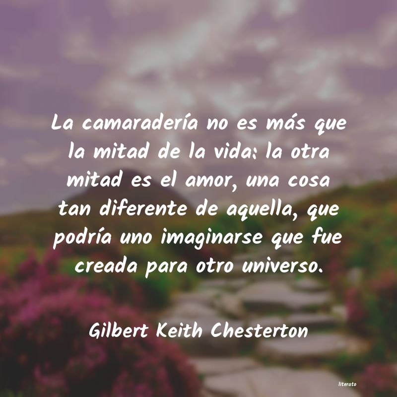 Frases de Gilbert Keith Chesterton