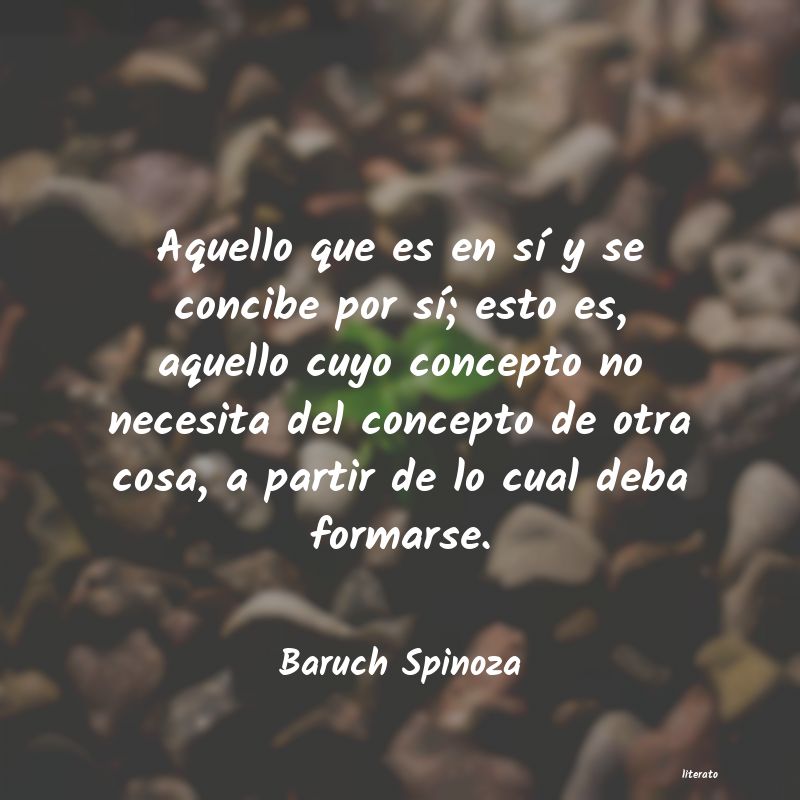 Frases de Baruch Spinoza