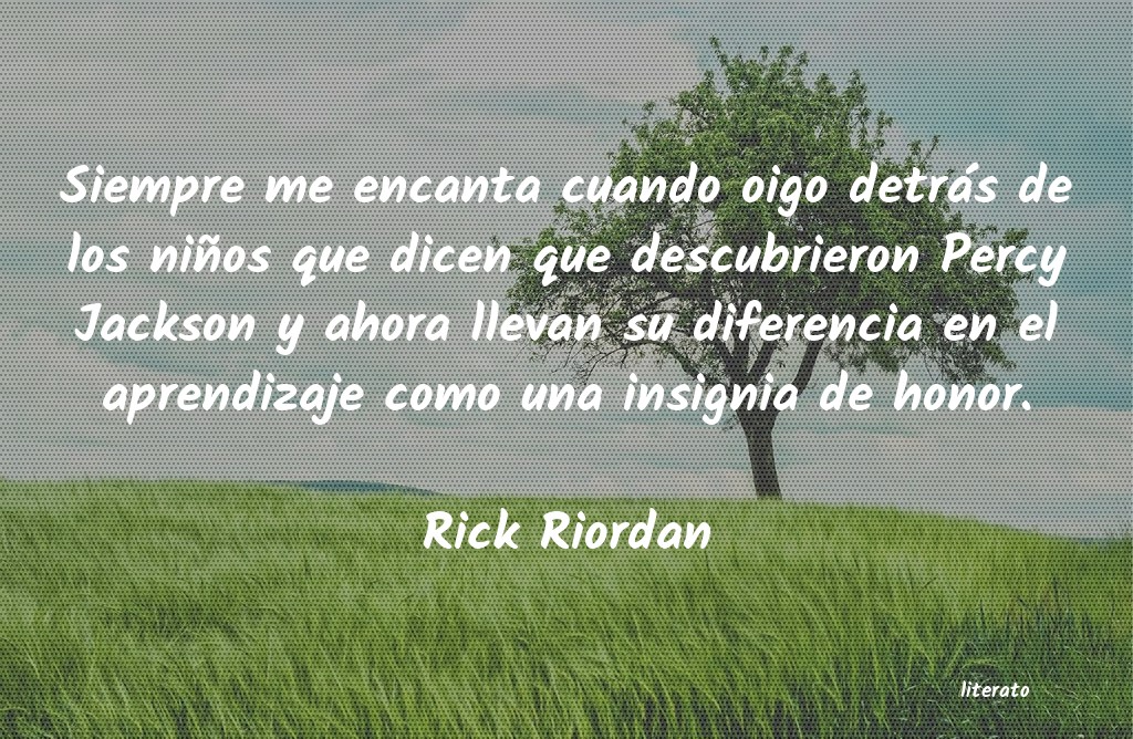 frases de Rick Riordan